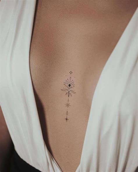 30 Best Tattoo Between Breast Ideas You Should。